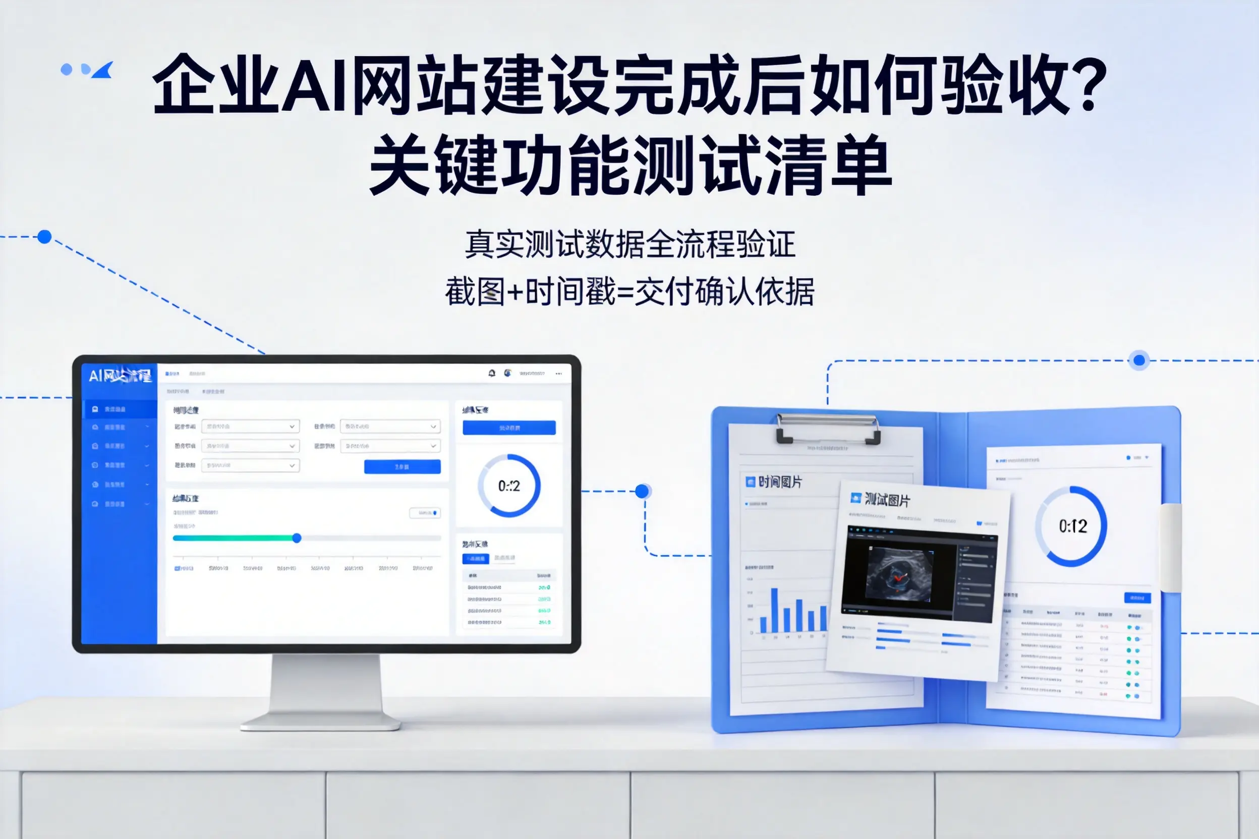 宿迁企业AI网站建设完成后如何验收?关键功能测试清单
