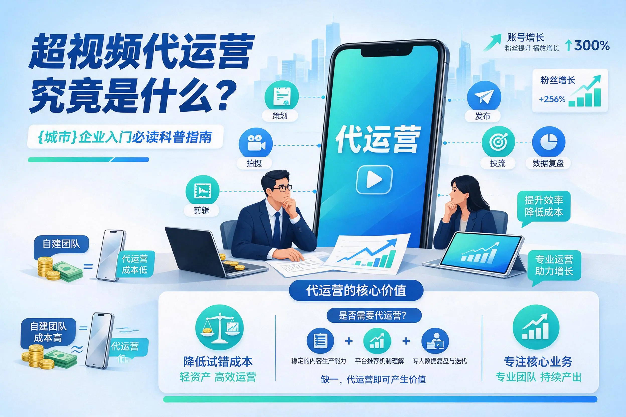 短视频代运营究竟是什么？宿迁企业入门必读科普指南