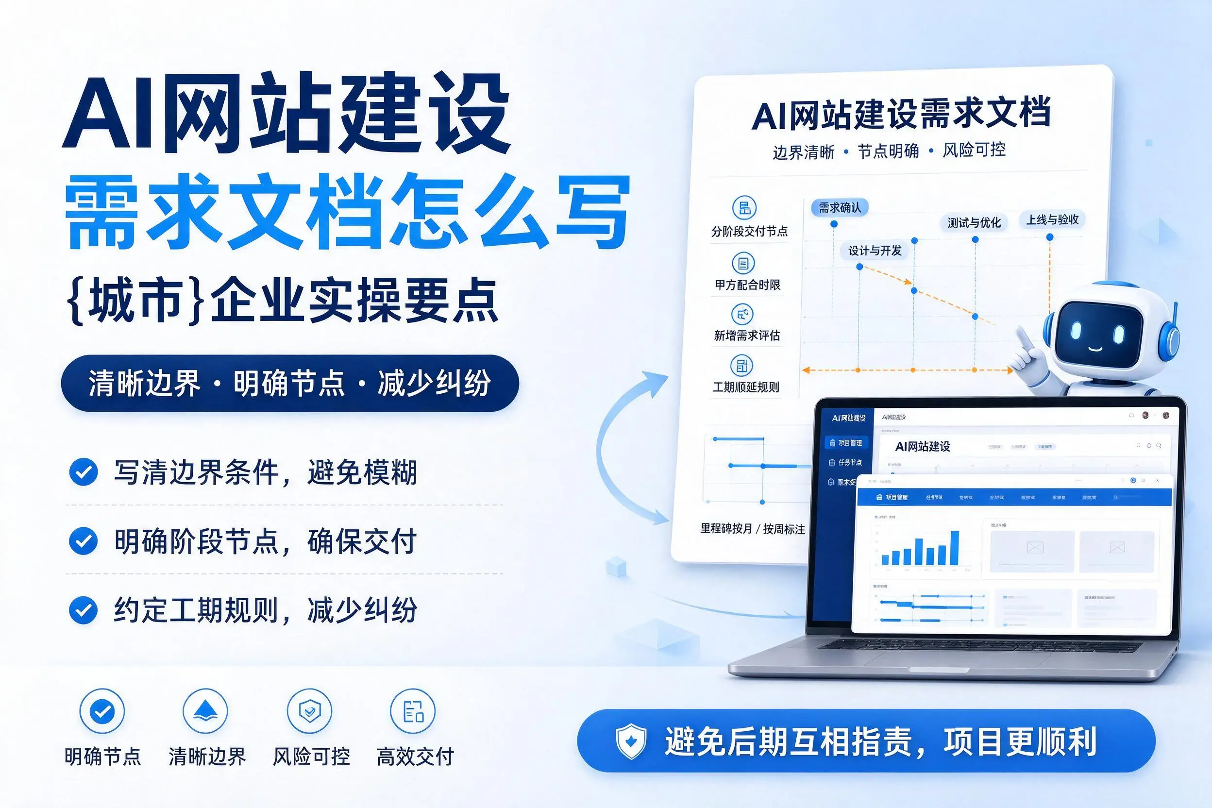 AI网站建设需求文档怎么写,宿迁企业实操要点
