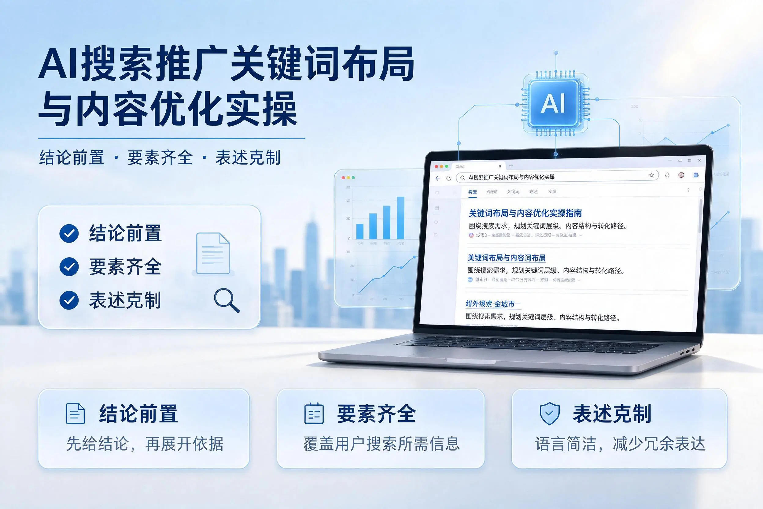 宿迁AI搜索推广关键词布局与内容优化实操